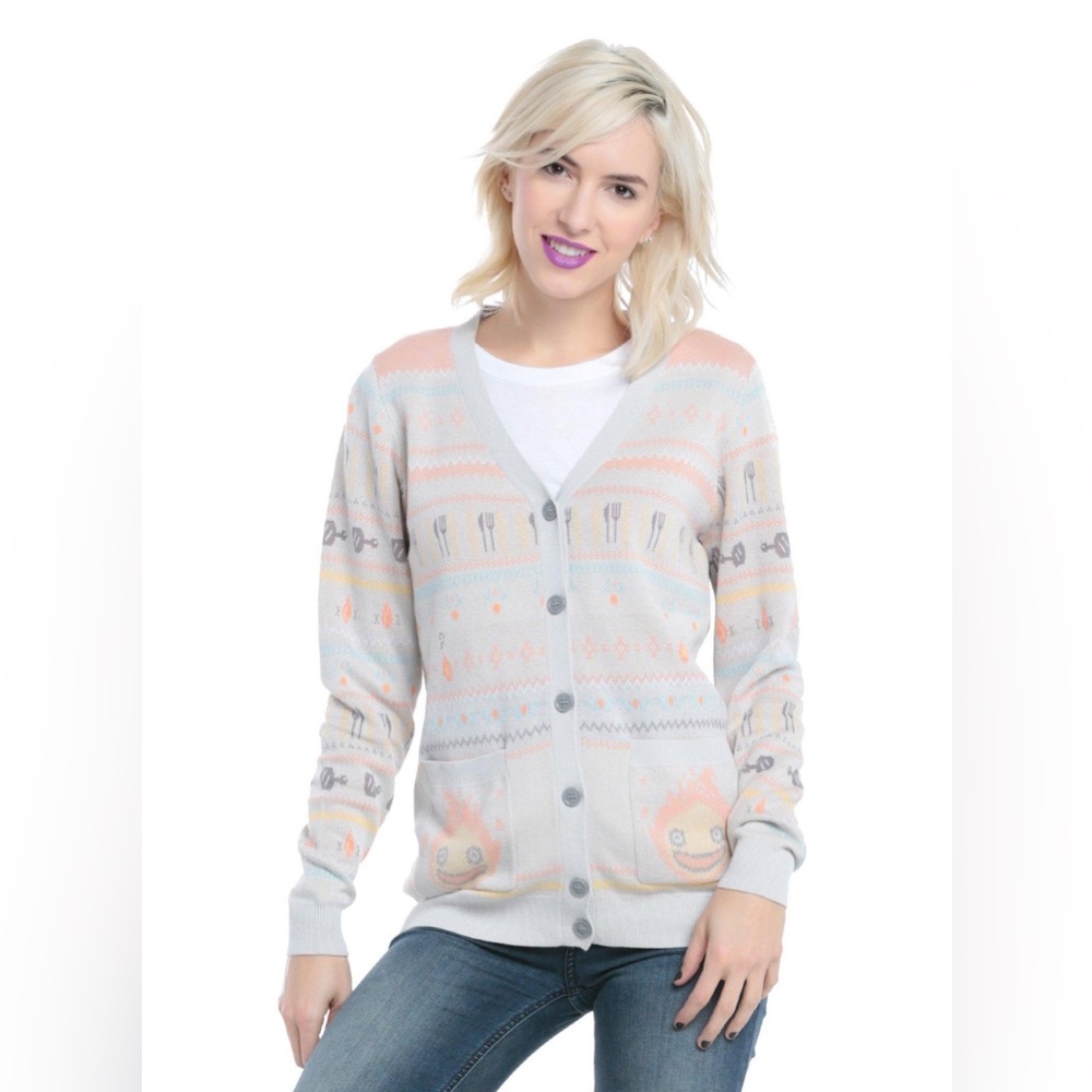 Calcifer Fair Isle Cardigan